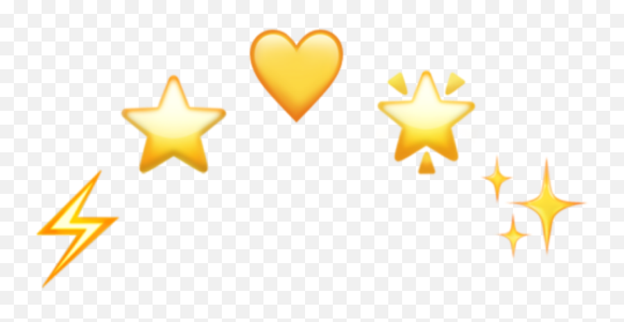 Download Yellow Heart Emoji Png Png U0026 Gif Base - Yellow Emoji Crown Png Transparent,Crown Emoji