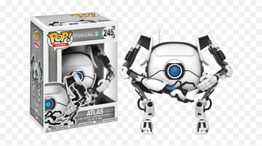 Vinyl Figure Standard Funko Portal - Funko Pop Portal 2 Atlas Emoji,Emoji Movie Pop Figures