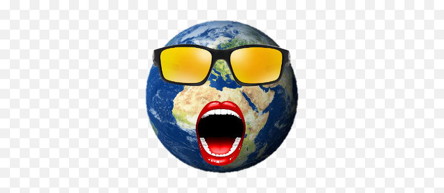 Png Overlay Edit Tumblr Emoji Sticker - Earth Png Images Hd,Sunglasses Emoji Tumblr