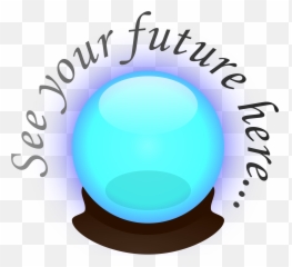 Future Clipart Crystal Ball Future - Can T Predict Future Emoji,Magic Ball Emoji