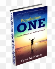 Population One Autism Adversity And The Will To Succeed - Book Cover Emoji,Autism Emotions Book Home Made