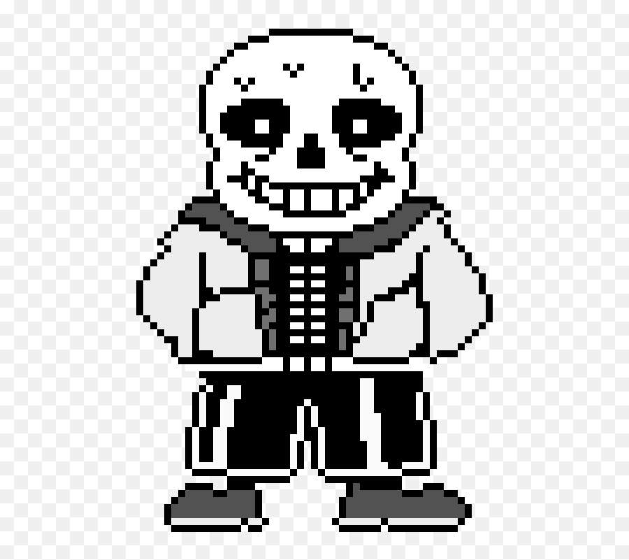 Pixel Art Gallery - Undertale Sans Png Emoji,Hermiona Emoticons