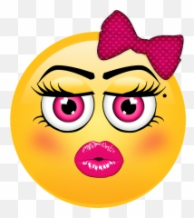 Free Photo Icon Kiss Icon Emoji Kiss - Icon Emoji,Kissing Emojis Girl With Bow
