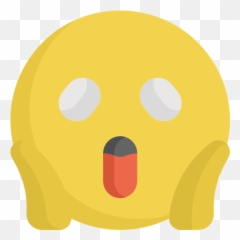 Scream - Happy Emoji,Scream Emoji Png