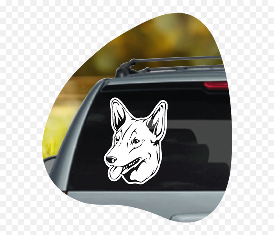 Dog Memorial Decal Sticker Forever In - Automotive Decal Emoji,Dogs Of Kennel C Emojis Stickers