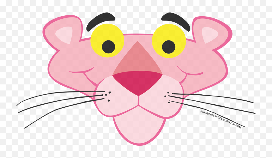 Pink Panther Face Juniors T - Cartoon Pink Panther Emoji,Pink Panter Emoji