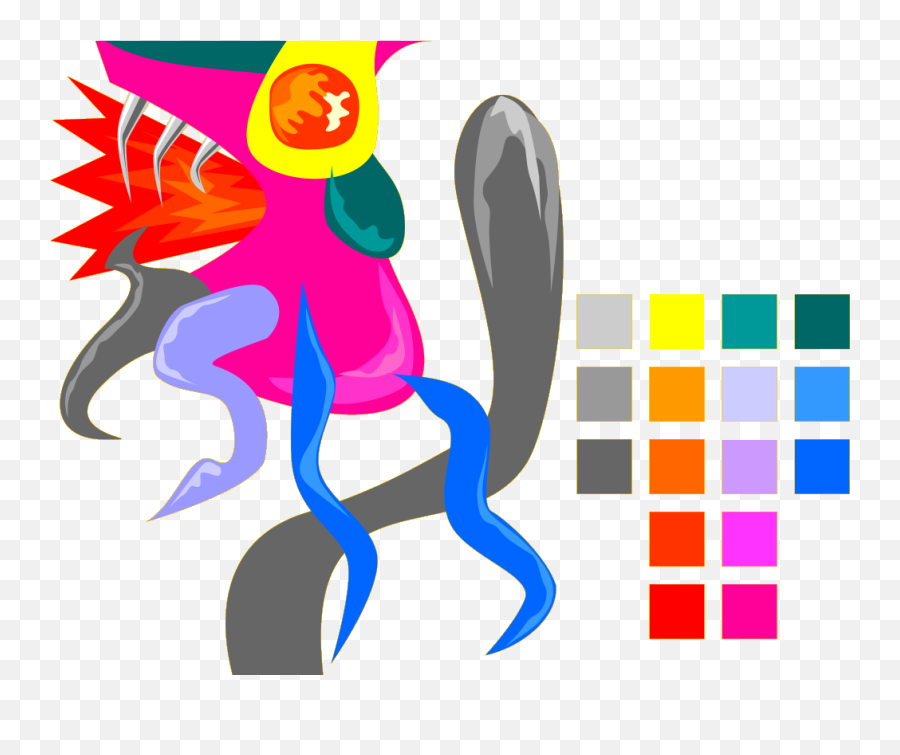 Colour Palette Png Svg Clip Art For Web - Download Clip Art Fictional Character Emoji,Emojis Of An Art Palette