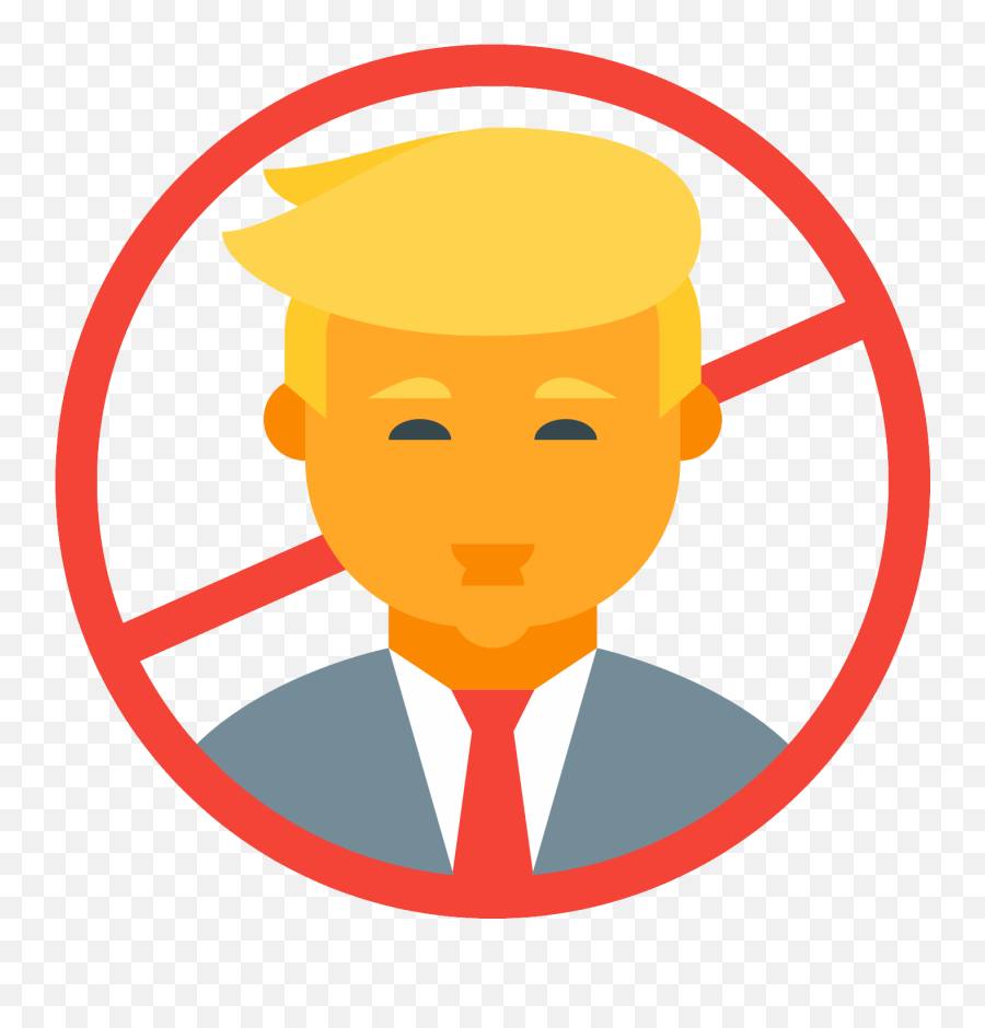 Trump Icon Png - Anti Trump Png Emoji,Emoji Movie Trump