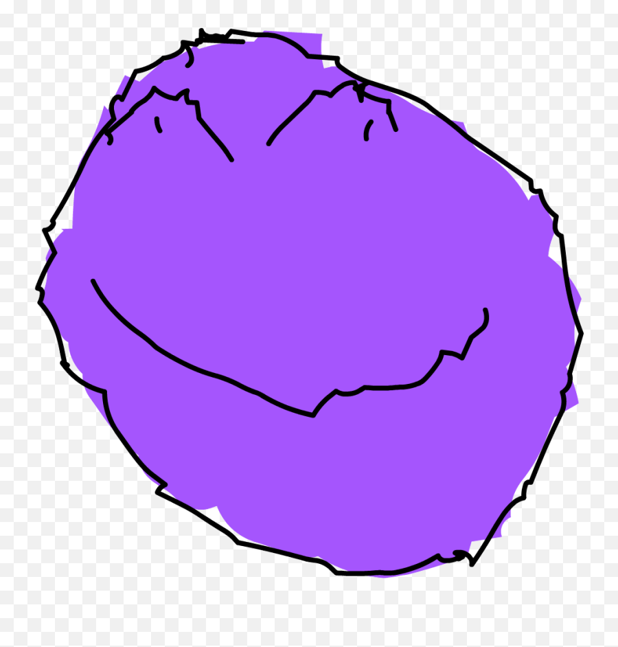 Purple Face - Bfb Inside Purple Face Emoji,