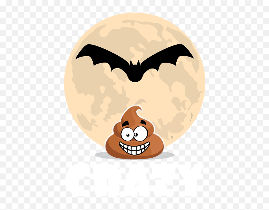 Batshit Crazy Funny Halloween Emoji - Phonics Story,Crazy Emoji