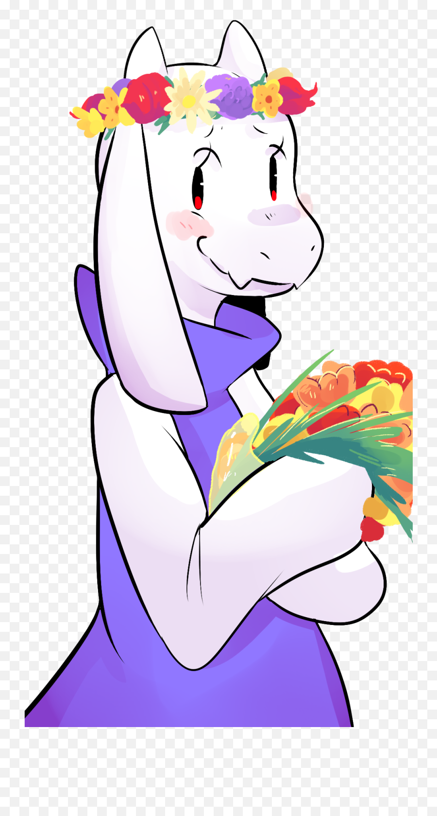 Ton Of - Flower Toriel Emoji,Toriel's Text Emoticon