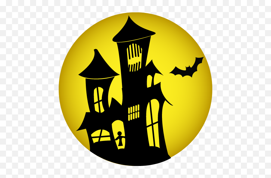 Scary House Icon Png Clipart Image - Haunted House Halloween Icon Emoji,Horror Icon Emojis
