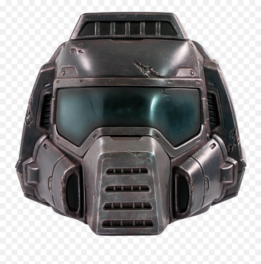 Doom Slayer Helmet Download Transparent - Classic Doomguy Helmet Emoji,Doom Slayer Emoji Png