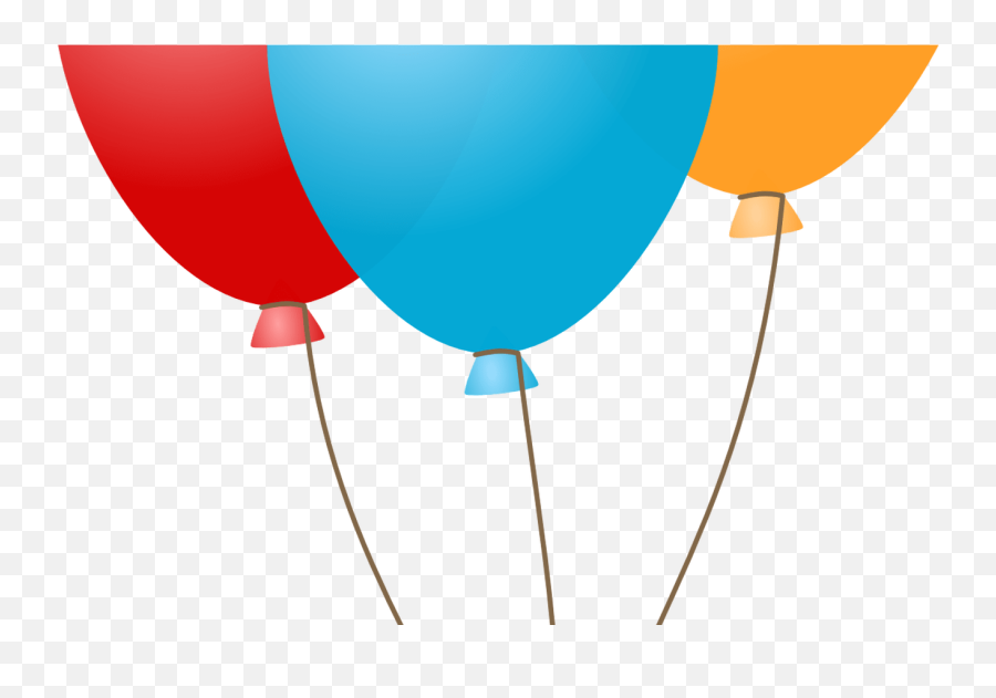 Happy Birthday Balloon Icon - Transparent Background Balloon Cartoon Png Emoji,Birthday Balloon Emoji