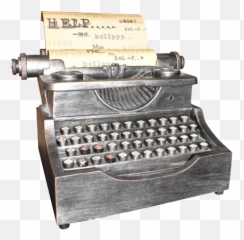 Haunted Typewriter - Olivetti Lettera 32 Emoji,