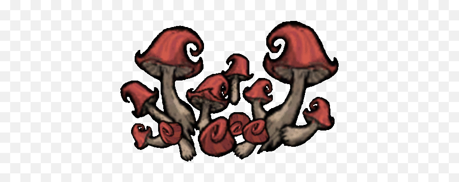 Decorations Shrines And Base Designs - Don T Starve Red Mushroom Emoji,Wood 