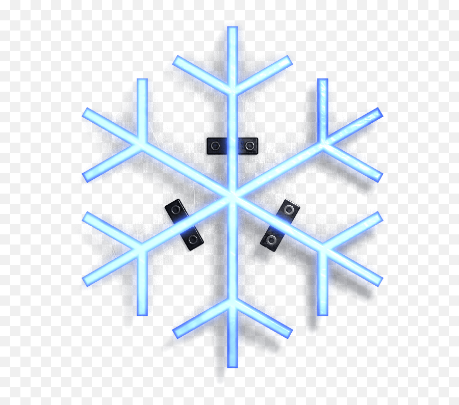 Neon Symbol Snowflake Emoji,Loading Emoji