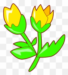 Tulip Clipart Black And White Free Images 2 - Clipartix Emoji,Tulip Emoji