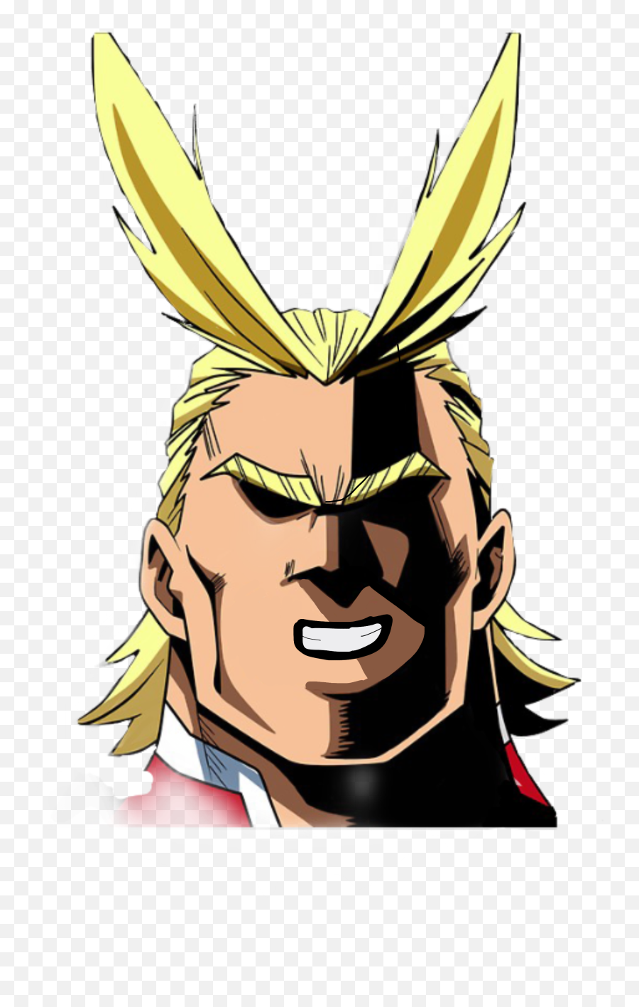 Freetoedit Allmight Mha Sticker By Melovecats1 Emoji,How To Change Discord Emoji Style