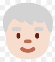 Adult Man Avatar With Short Curly Hair And Mustache Svg Emoji,Old White Man Emoji