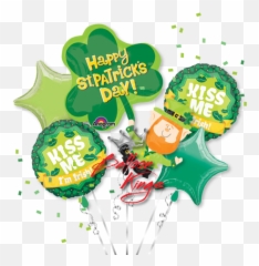 Happy St Patricks Day Bouquet - Party Supply Emoji,St Patrick's Day Emoji