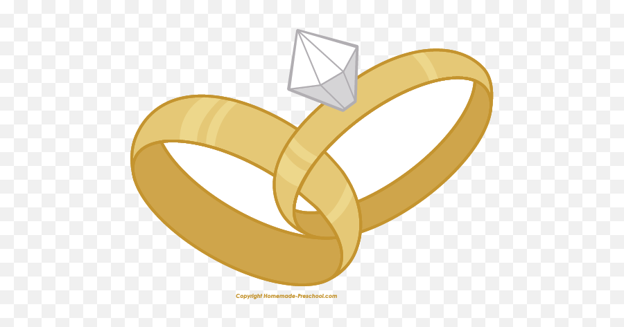 Free Wedding Rings Clipart - Wedding Ring Clipart Transparent Emoji,Wedding Ring Emoji