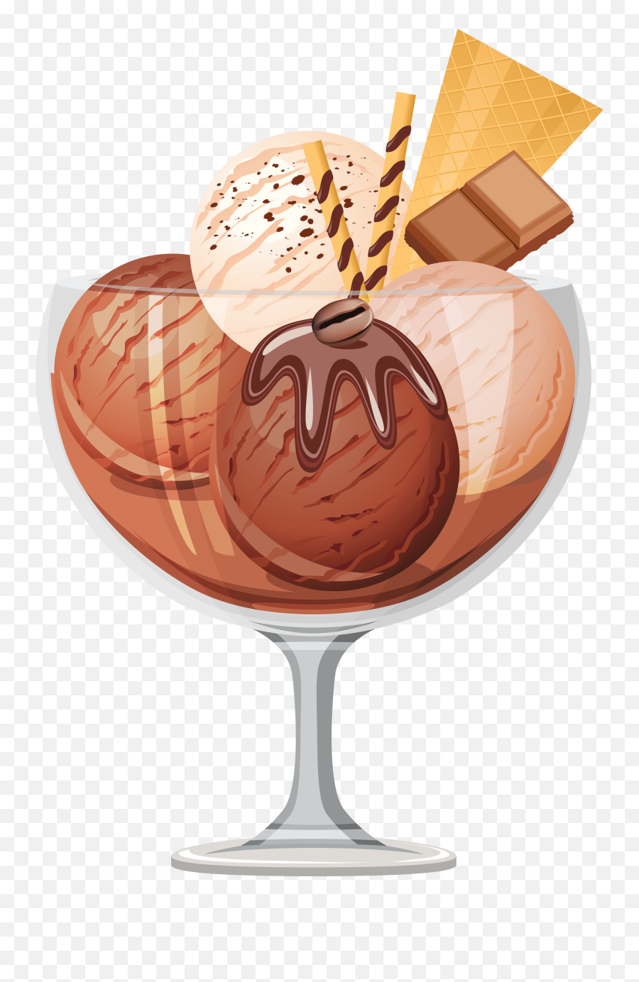 Chocolate Ice Cream Clip Art - Consumer Equilibrium Emoji,Chocolate Ice Cream Emoji