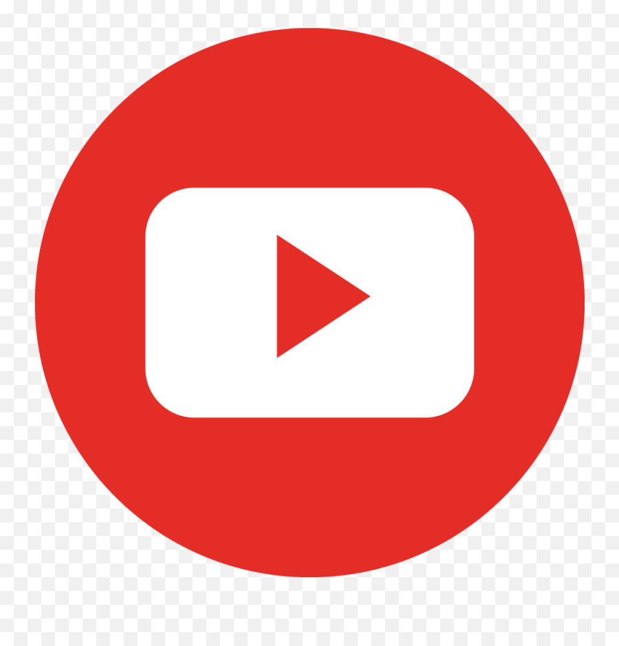 Youtube Icon - Transparent Background Youtube Logo Circle Emoji,Youtube Logo Emoji