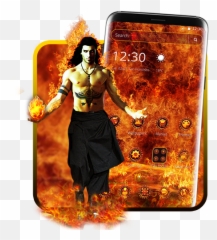Burning Fire Angel Theme - Smartphone Emoji,Angel Emoji Phone Case