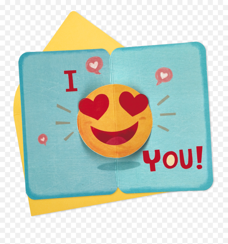 25 Mini Heart - Eyes Emoji Pop Up Love Smiley Full Size Happy,Eyes Emoji