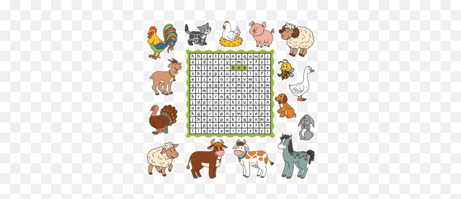 Printable Puzzles For Kids Word Search Crosswords And More - Sopa De Letras Para Niños De Animales Emoji,Emotion Crossword Puzzle