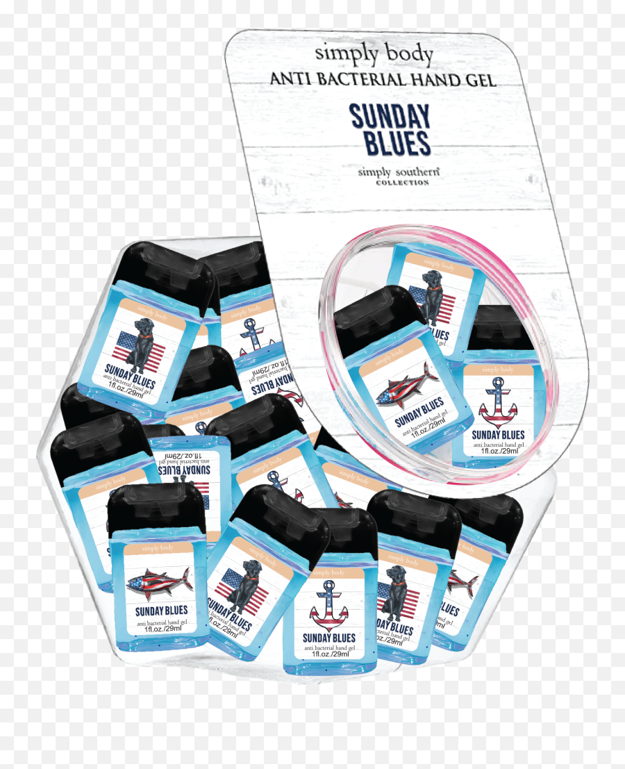 Simply Southern Mini Gel Hand Sanitizer Sunday1ct - Simply Southern Hand Sanitizer Emoji,Latex Emojis Soccer