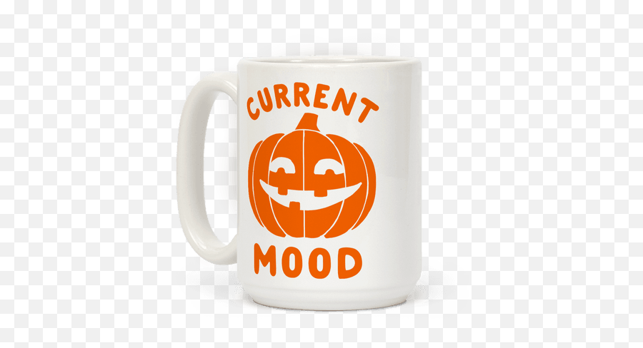 Halloween Coffee Mug - Magic Mug Emoji,Spooped Emoticon