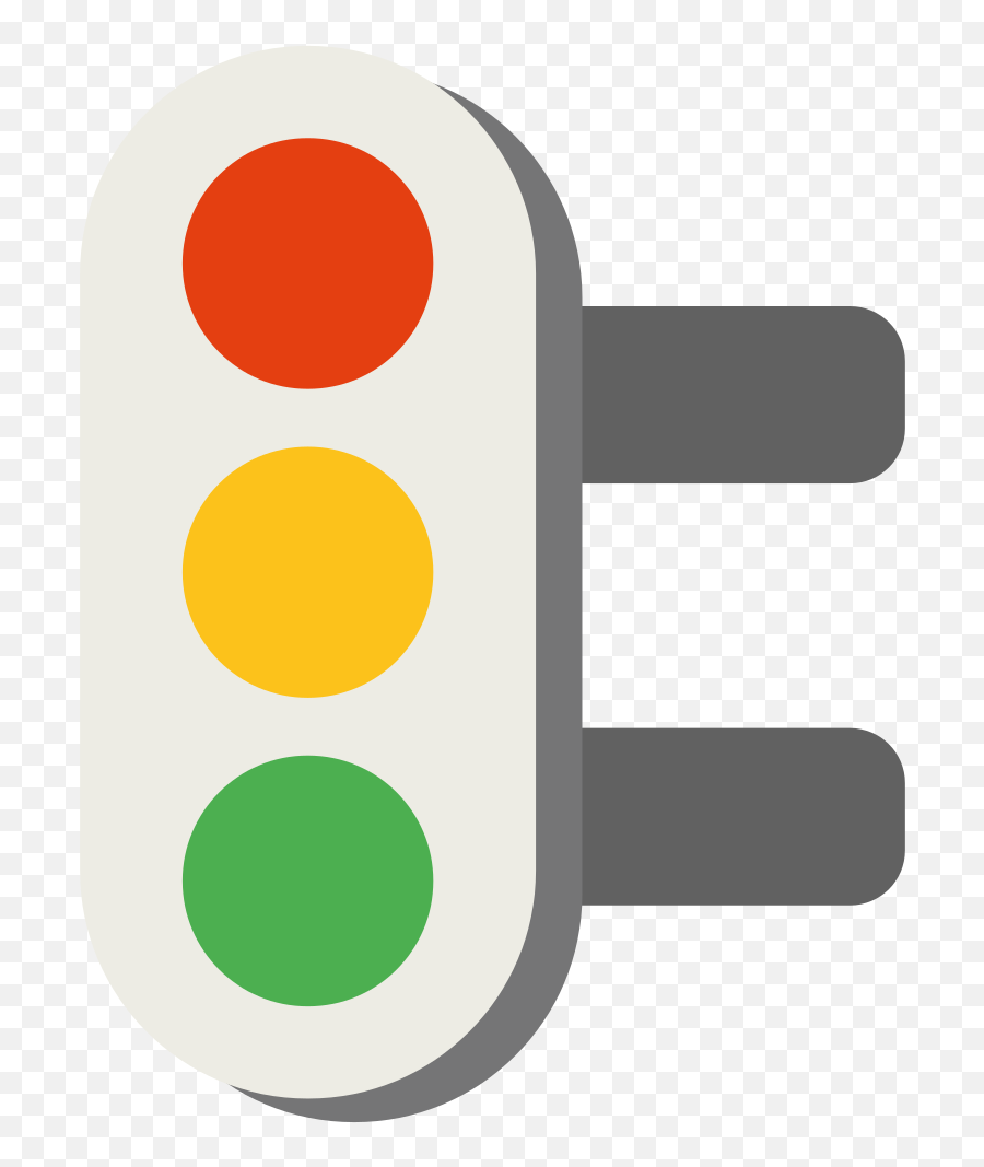 Vertical Traffic Light Emoji Clipart - Semaforos De Colores Animadas,Green Light Emoji