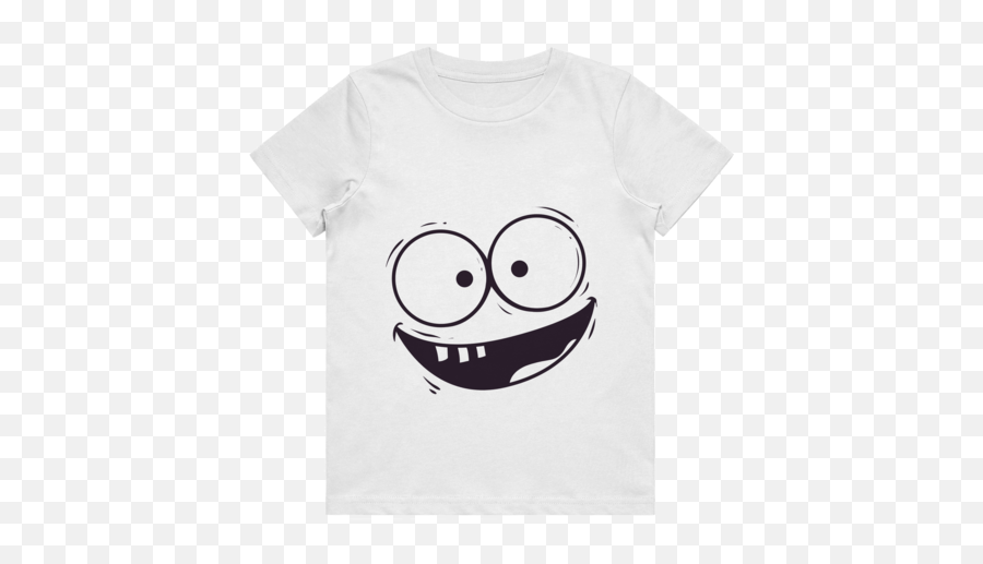 Childrenu0027s T - Shirts U2013 Blueteezcom Smirk Emoji,Large Blank Emoticon