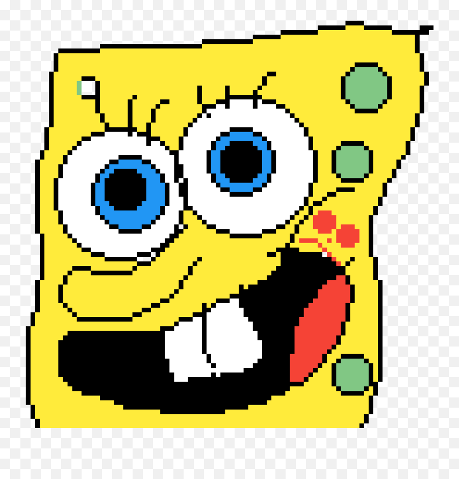 Spongebob By Pixelhixel - Pixilart Happy Emoji,Spongebob Emoticons Download