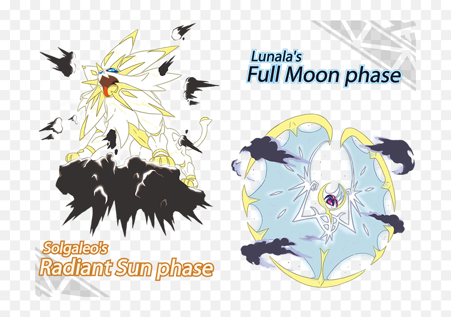 Pokemon Sun Logo Png - Pokemon Solgaleo Radiant Sun Emoji,Moon Phase Emojis