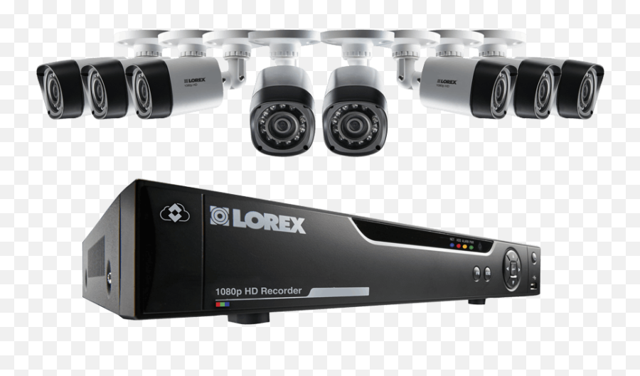 8 Channel Series Security Dvr System With 1080p Hd Cameras - 1080p Cctv Cameras Hd Emoji,Xyx Records Digital Emotion