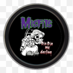 Round Stash Tins - Misfits Die Die My Darling Emoji,Rasta Flag Emoticon Symbol