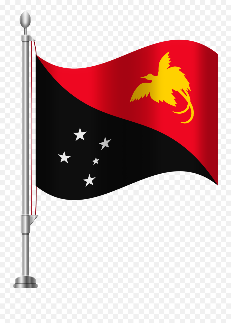 Papua New Guinea Flag Png Clip Art - Clipart Papua New Guinea Flag Emoji,Northern Ireland Flag Emoji