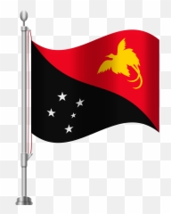 Papua New Guinea Flag Png Clip Art - Clipart Papua New Guinea Flag Emoji,Northern Ireland Flag Emoji