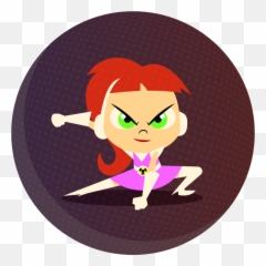 Atomic Betty Vector - Atomic Animated Emoji,Atomic Head Emoji