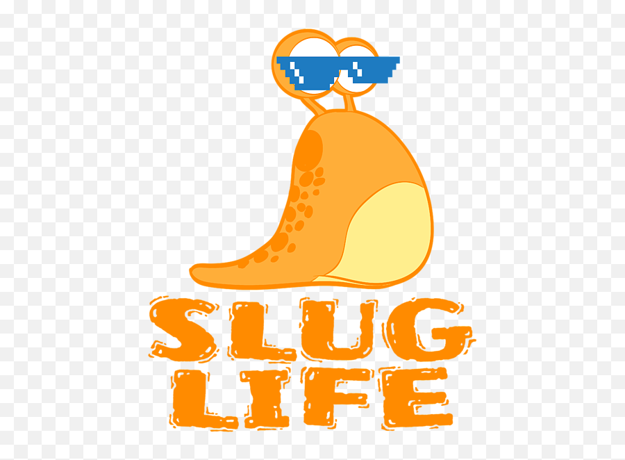 A Cool Thug Life Tee For Gangster Snail Slug Life Tshirt - Language Emoji,Cool Text Emoticon Mafia Gun