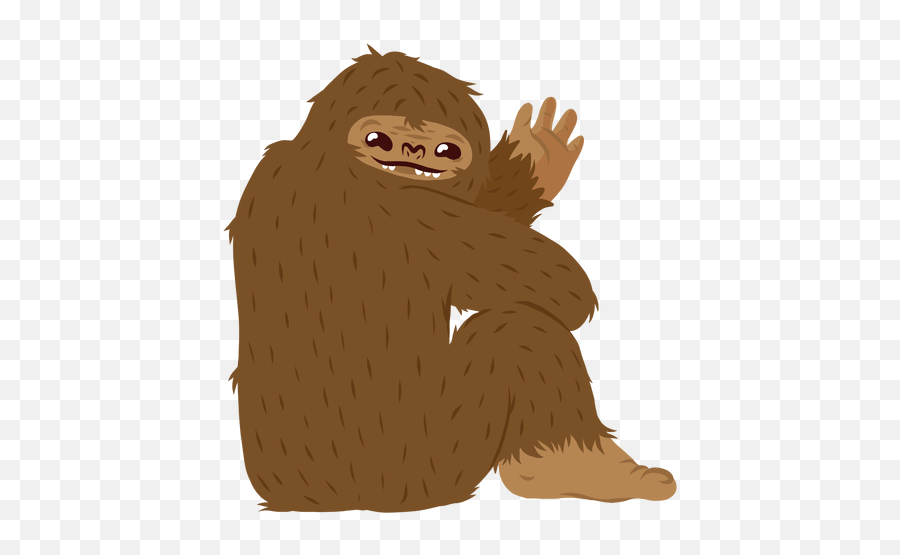 Bigfoot Character Graphics To Download Emoji,Bigfoot Emoji Free