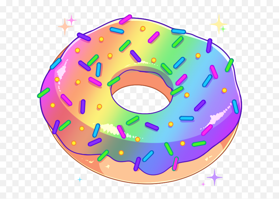 2 Jun - Donut Aesthetic Transparent Png Clipart Full Size Emoji,Facebook Emoticon Donut