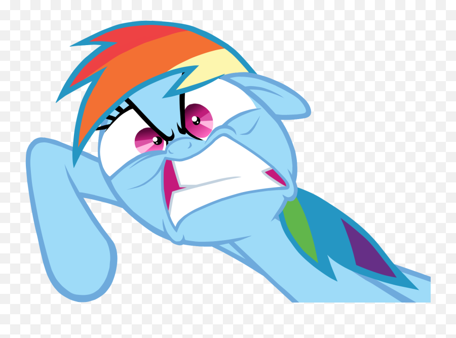 Rainbow Dash Angry Drawing Free Image Download Emoji,Angry Emoji Wallpaper