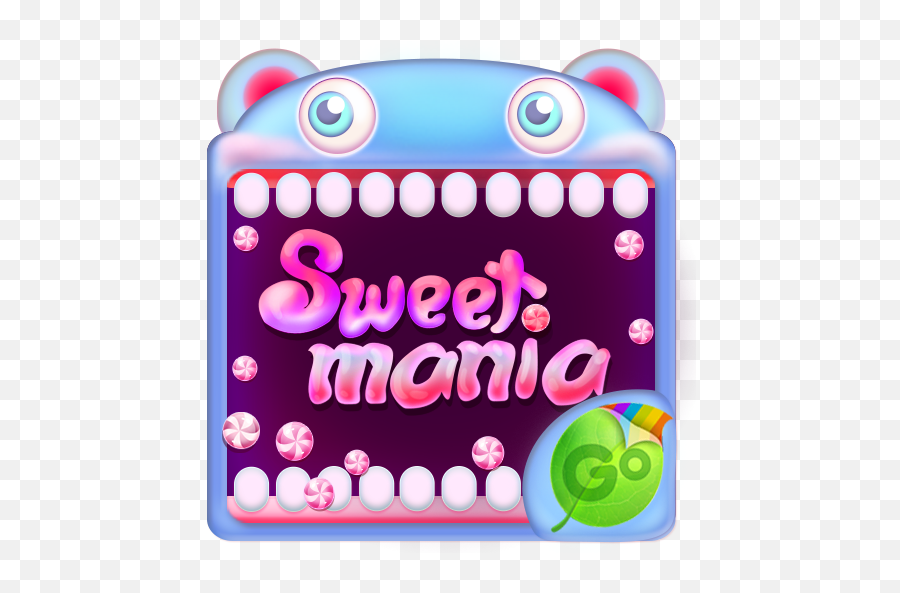 Sweet Mania Go Keyboard Theme - Go Keyboard Emoji,Sports Mania Emoji