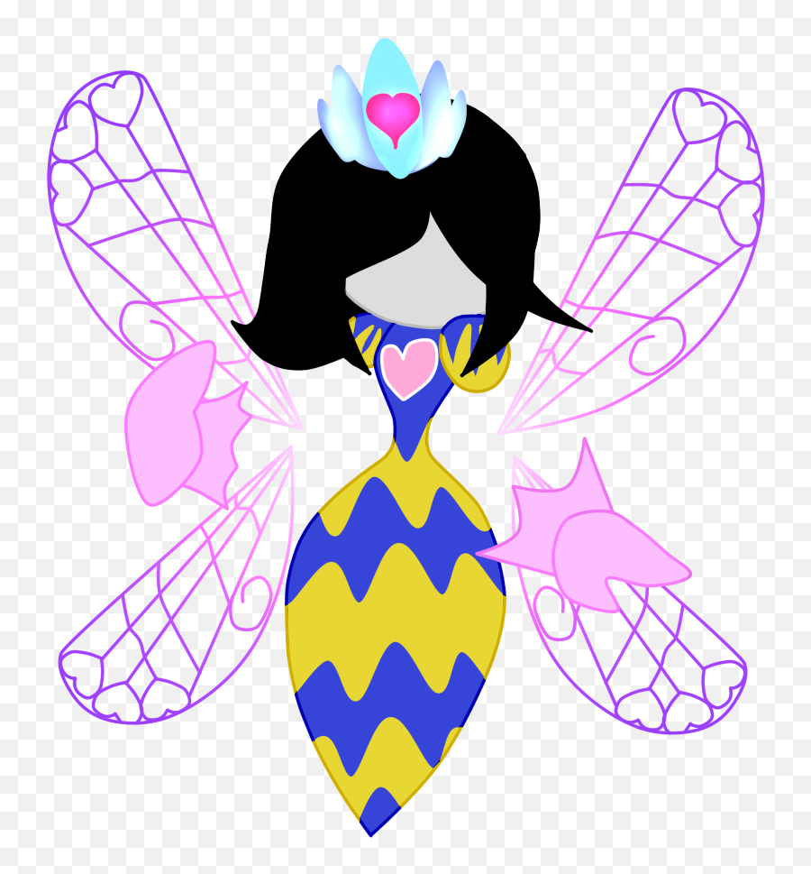 Queen Bee Of Shapeshifting Clipart - Full Size Clipart Fictional Character Emoji,Apple Bee Emoji