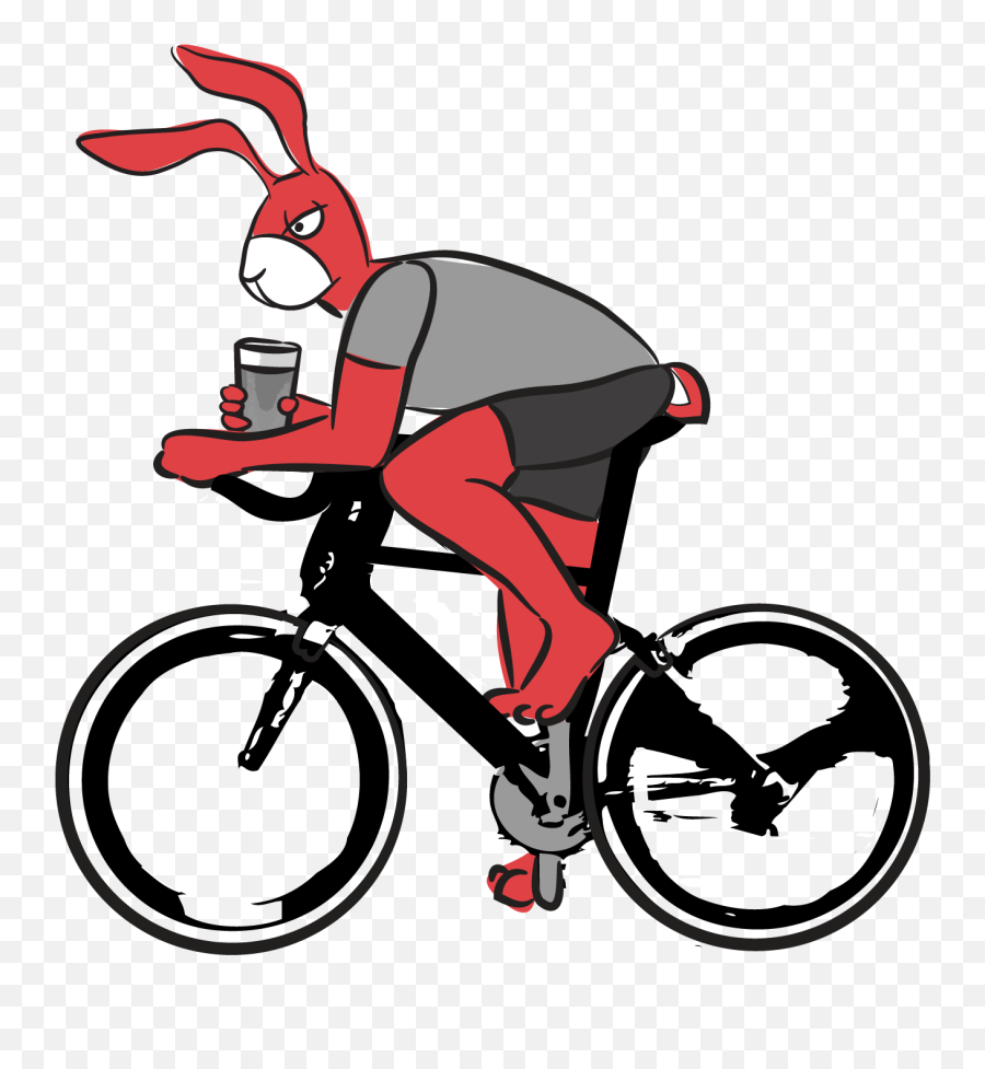 Clipart Bike Bike Parade Clipart Bike Bike Parade - Rabbit Riding A Bike Emoji,Biker Emoji
