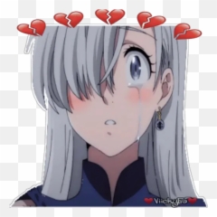 Princesa Elizabeth Stickers For Whatsapp - Sakura Seven Deadly Sins Emoji,Emoji Princesa